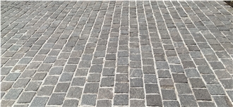 Porphyry Paving Stone Showing Natural Color Spots
