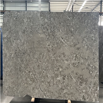 Scottish Gray Marble Slabs Earthy Hues, Durable Build