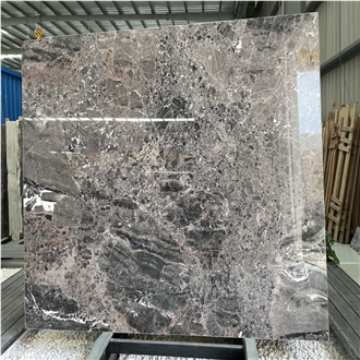 Silver Breccia Marble Featuring Gray