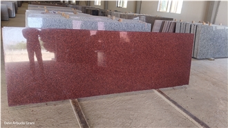 Ruby Red Granite Slabs