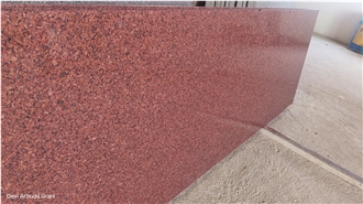 Ruby Red Granite Slabs