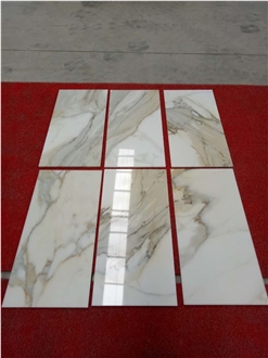 Polished Calacatta Gold Marble Tiles