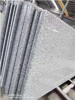 Bianco White Granite Islan Top With Perimeter Kitchen Top