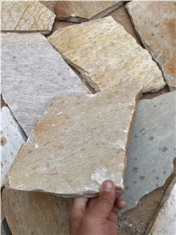 Natural Yellow Irregular Flagstone