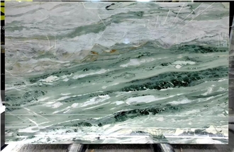 Victoria Green Marble Slab Tiles