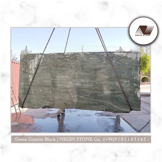 Birjand Khorasan Green Granite Blocks