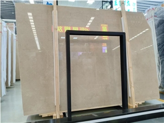 Cream Perla Marble Slab For Cutting Wall Tiles