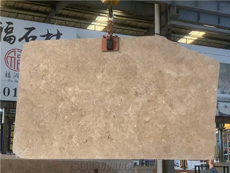 Natural Classic Coffee Travertine Slabs