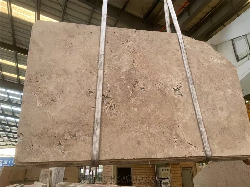 Natural Classic Coffee Travertine Slabs