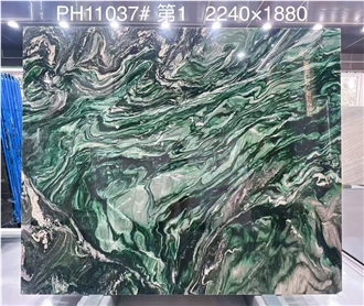 Norway Masi Quartzite Slabs Green Luxury Stone