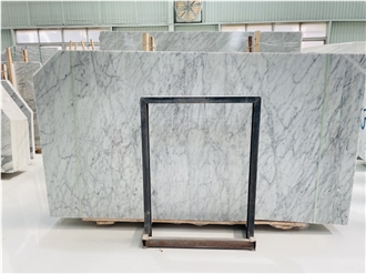 Bianco Carrara Marble Slabs For Decoration