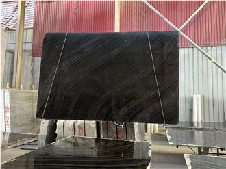 Black Wooden Marble  Marble Slabs For Decoration