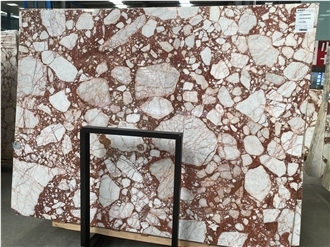 Calacatta Burgundy Marble Slabs