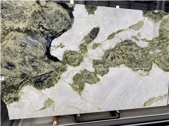 Lago Glacier Green Marble Slabs