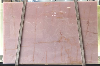 Natural Jade Pink Onyx Slabs