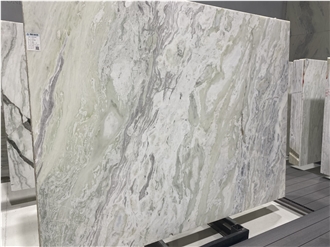 New Dover White Marble Slabs