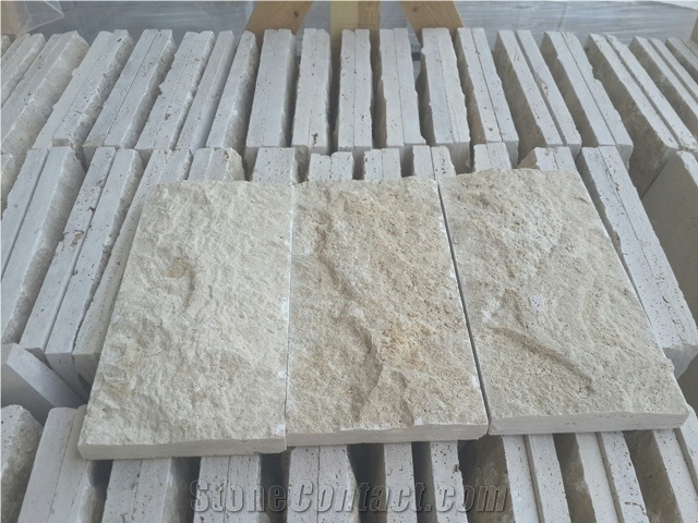 Travertine Splitface Wall Cladding Split Wall Stone
