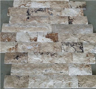 Travertine Splitface Wall Cladding Split Wall Stone