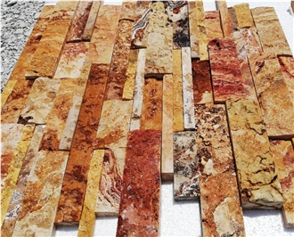 Travertine Splitface Wall Cladding Split Wall Stone