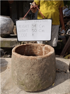 Antiques Limestone Planters