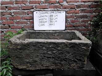 Antiques Limestone Pots Trough Planters