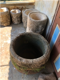 Indonesia Limestone Pots, Planters