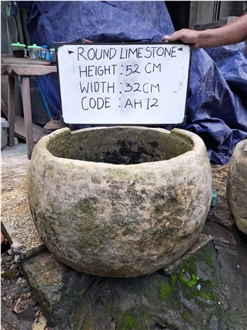 Indonesia Limestone Pots Trough Planters