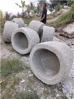 Limestone Flower Pots, Planters