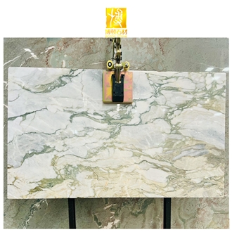 Verde Lukas Natural Stone Green Marble Slabs
