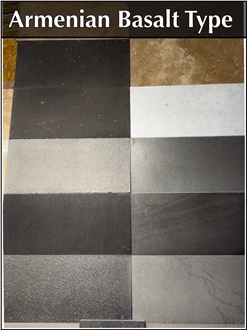 Armenia Black Basalt Tiles