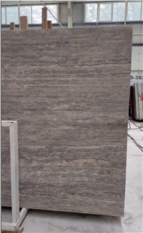 Afyon Silver Travertine Slabs