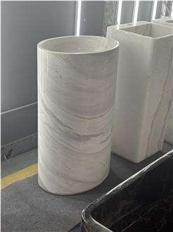 Light Emperador Pedestal Basins  Suppliers