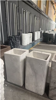 Light Emperador Pedestal Basins  Suppliers