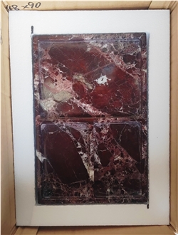 Rosso Lepanto Marble Jewelry Tray  Home Decor Products