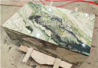 Shangri-La Jade Green Marble Table