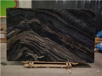 Black Tree Marble Slabs