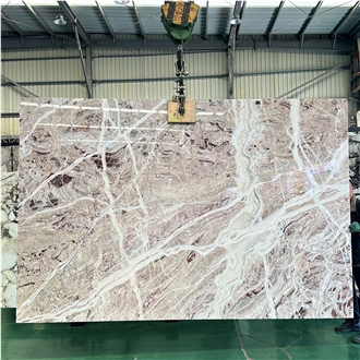 Rose Pink Marble Slabs For Home Design