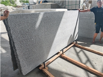 China G664 Luoyuan Red Flamed Granite Slabs