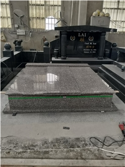 China G664 Red Polished Granite Companion Monument