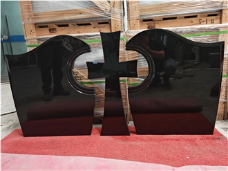 China Indo Black Granite Monument