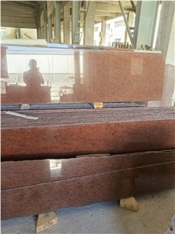 American Red Granite Slabs