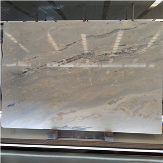 Kungfu Stone Azul Cielo Marble Slabs Wholesale