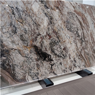 Kungfu Stone Chocolate Brown Quartzite Slabs