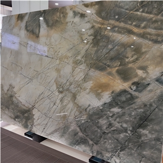 Kungfu Stone Cloud Grey Quartzite Slabs
