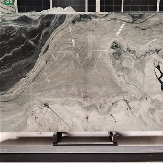 Kungfu Stone Panda Green Marble Slabs