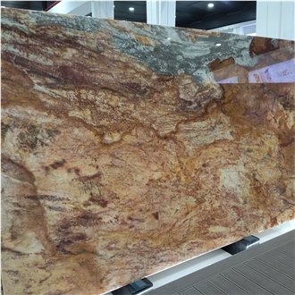 Kungfu Stone Rainbow Impression Quartzite Slabs