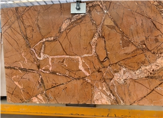 Kungfu Stone Rainforest Golden Coffee Marble Slabs