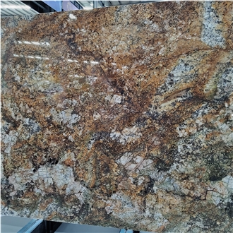 Kungfu Stone Shangri-La Golden Granite Slabs