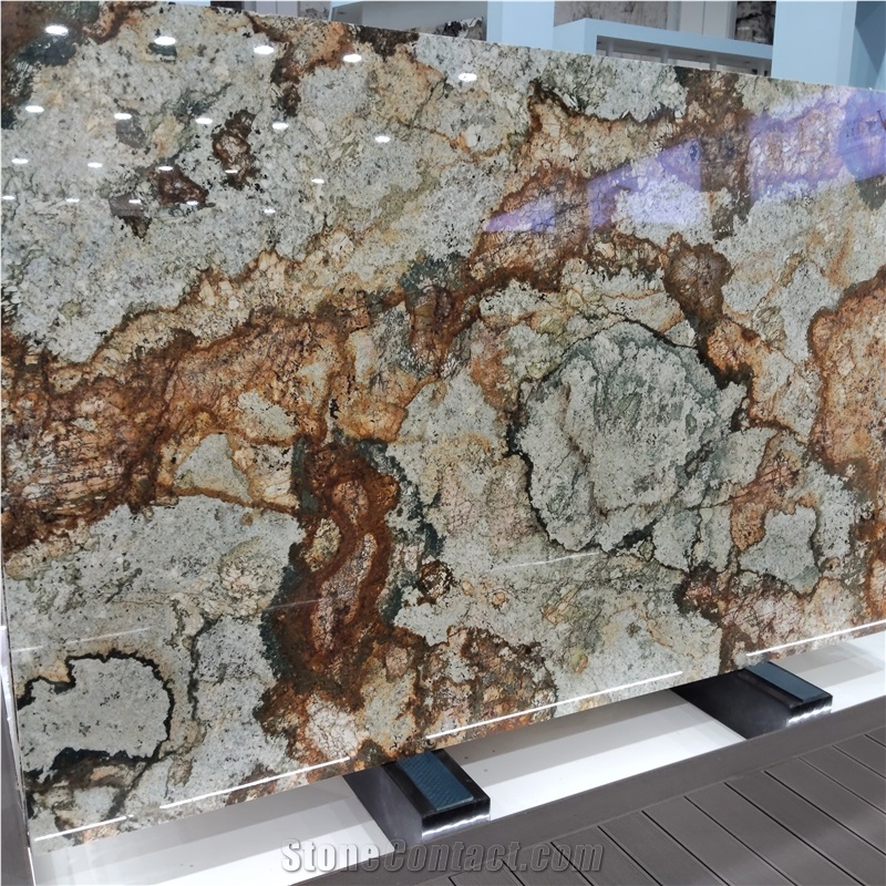 Kungfu Stone Supply Brazil Atlas Granite Slabs