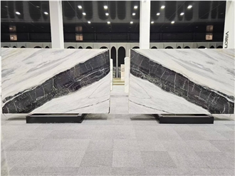 Kungfu Stone Supply Chinese Panda White Marble Slabs